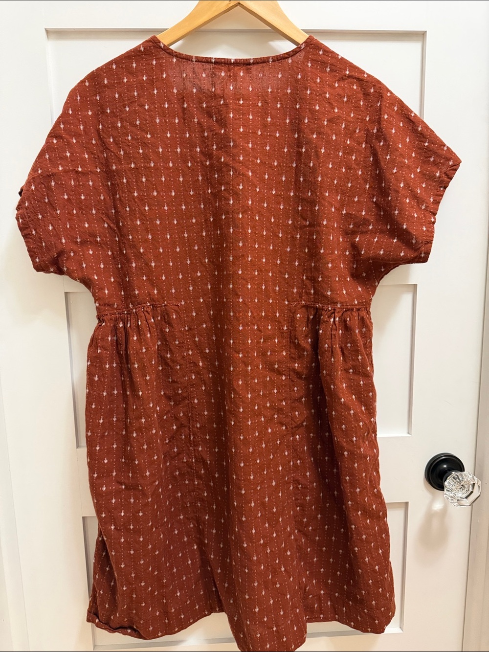 Madewell size medium Rust T shirt dress - Picture 2 of 6